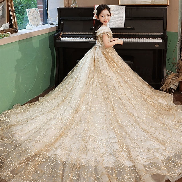 Girls' Kid's Girl Princess Dress Flower