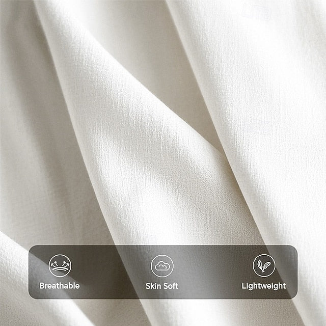 Women's Mini Dress Shirt Dress Cotton Linen Dress Fashion