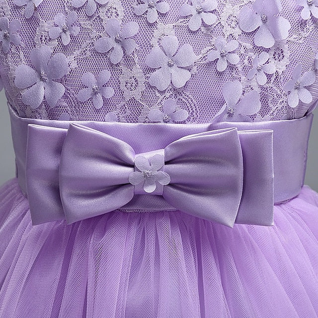 Girls' Flower Kid's Dress Princess Girl