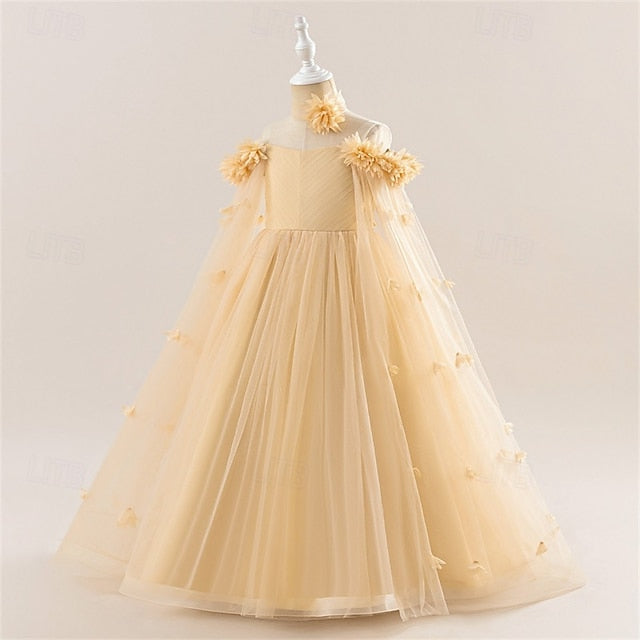 Girls' Flower Girl Dress Kid's Princess