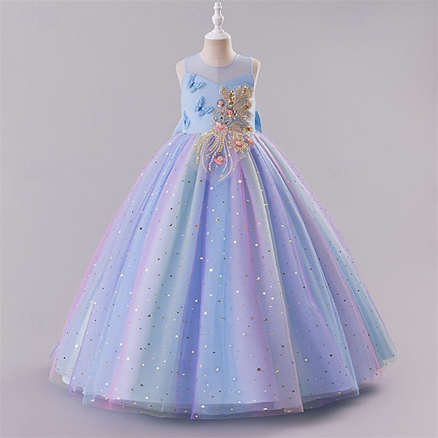 Kid's Girl Flower Princess Girls' Dress