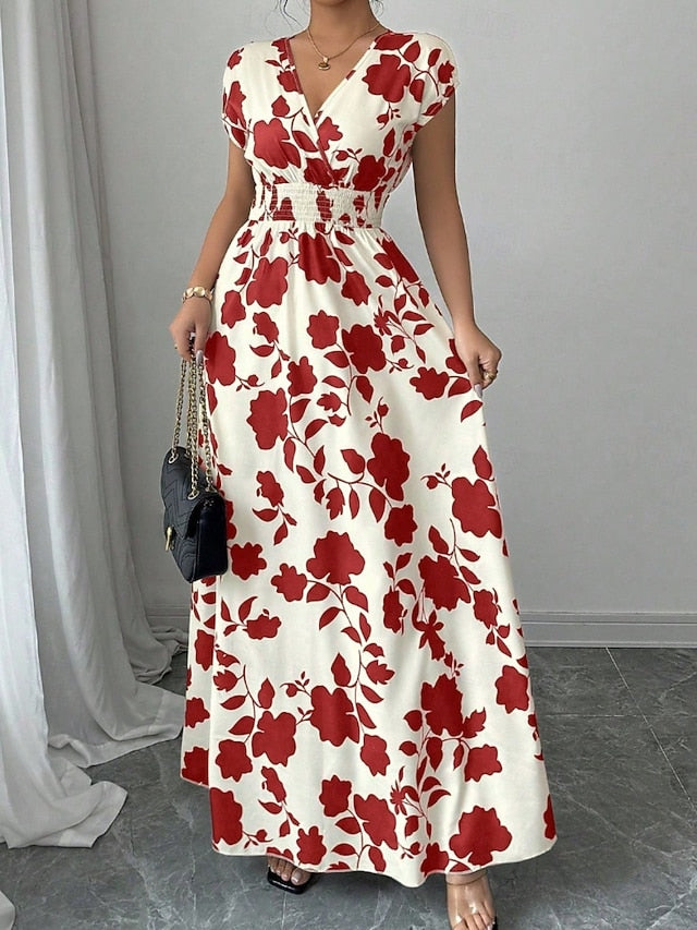 Women's Maxi Dress A Line Dress Vacation Casual Boho