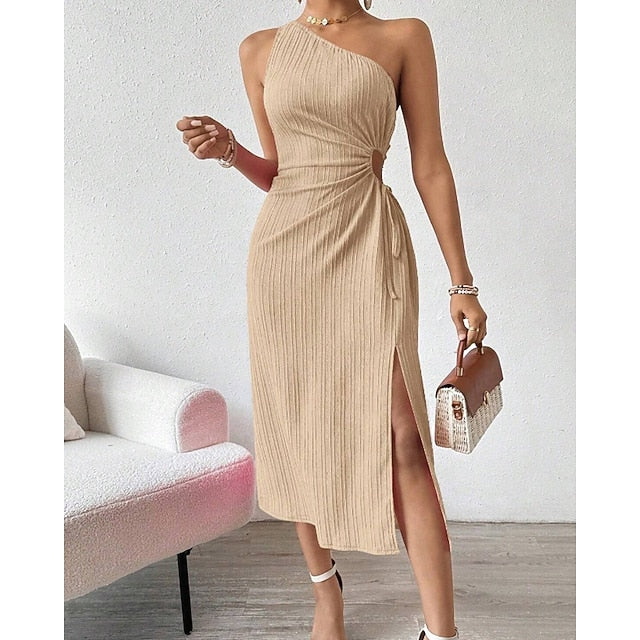 Women's Midi Dress Prom Dress Party Dress Cocktail Dress