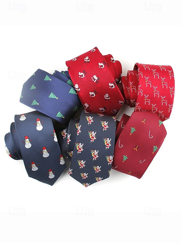 Necktie Men's Christmas Santa with