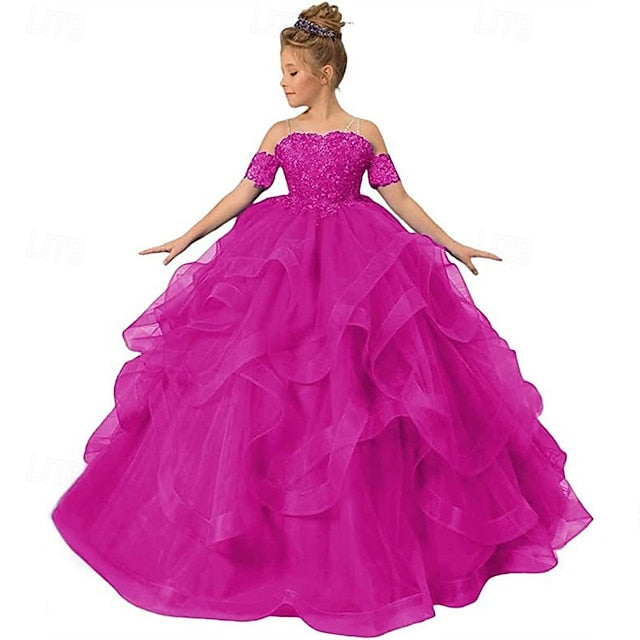 Flower Kid's Princess Girls' Girl Dress
