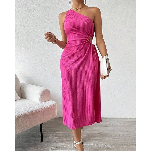 Women's Midi Dress Prom Dress Party Dress Cocktail Dress