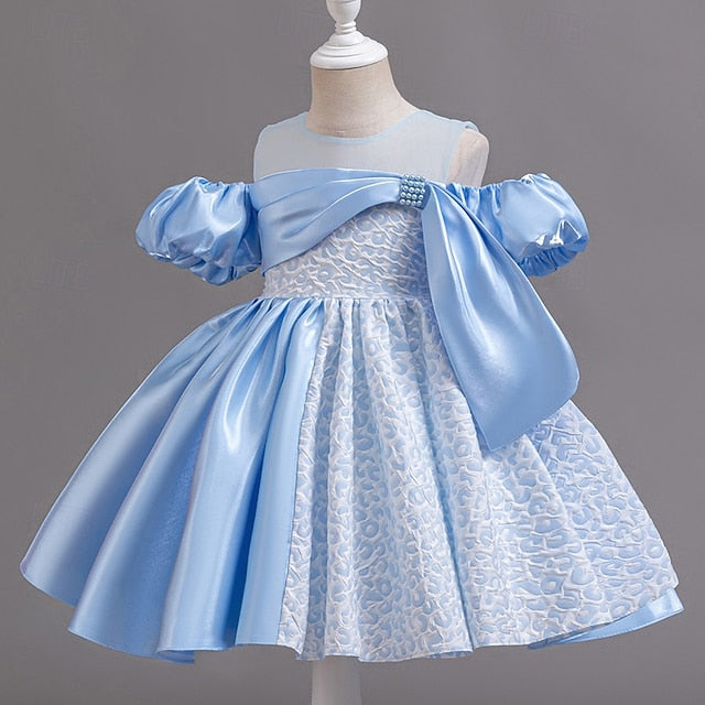 Party Formal Girls' Wedding Flower Girl Dress