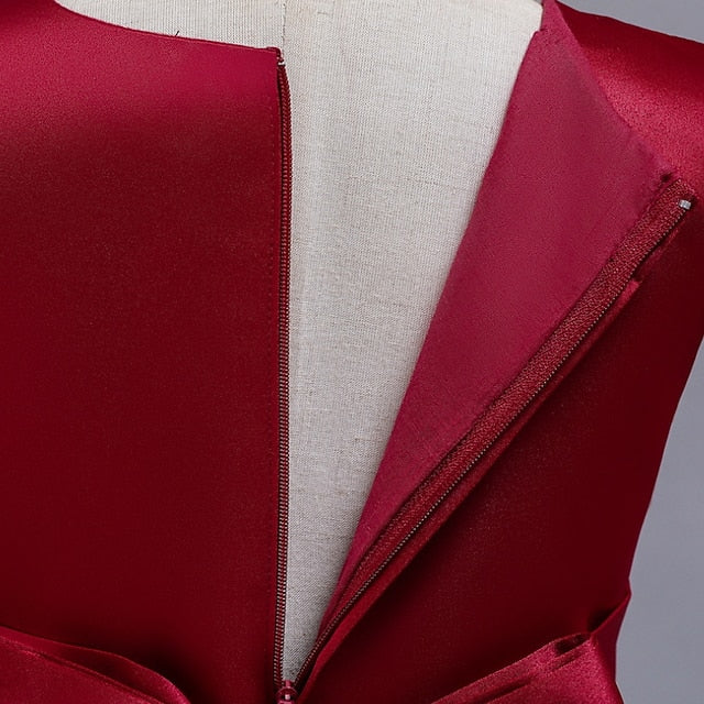 Wedding Girls' Girl Dress Flower Party