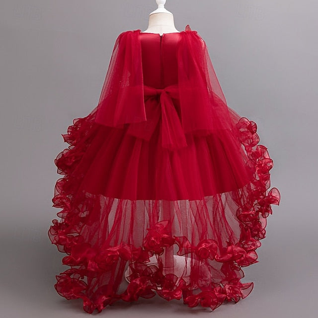 Party Girl Formal Dress Flower Wedding Girls'