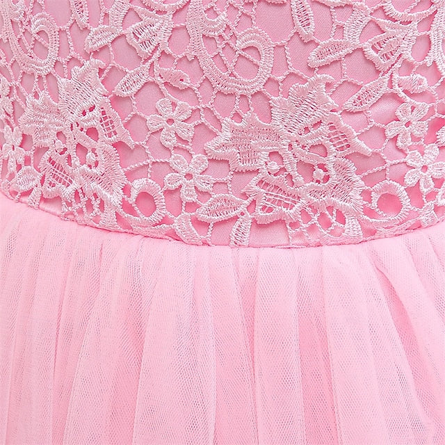 Dress Girl Girls' Kid's Princess Flower