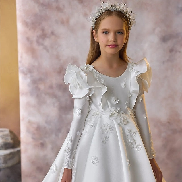 Girl Dress Formal First Girls' Flower Communion