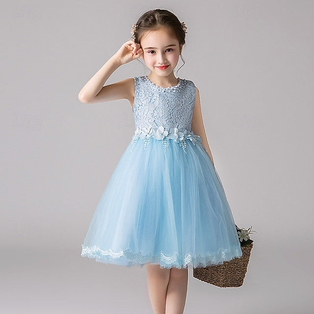 Dress Princess Kid's Girls' Girl Flower