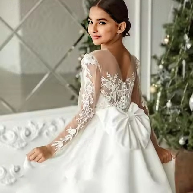 Girls' Dress Girl Communion Party First Flower