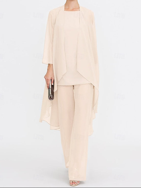 Piece Bride Mother 3 the Wedding Pantsuit of Beach