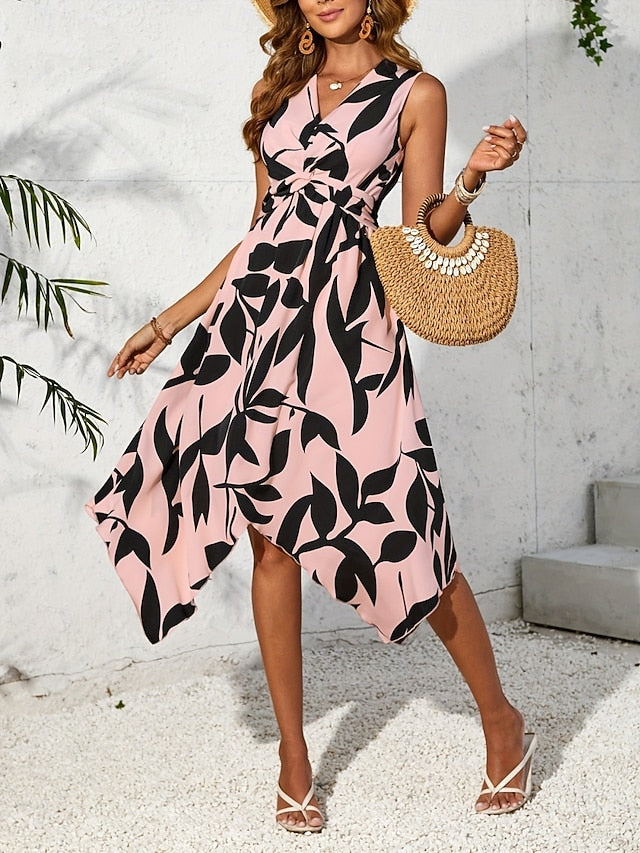 Women's Midi Dress Casual Dress Swing Dress A Line Dress