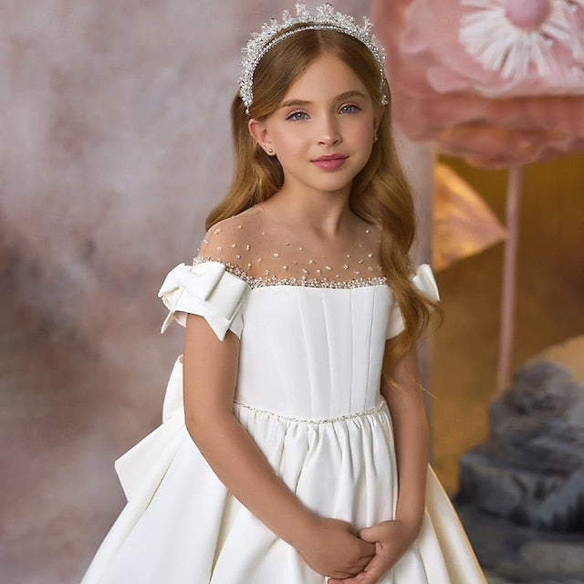 First Dress Flower Girl Communion Girls' Party