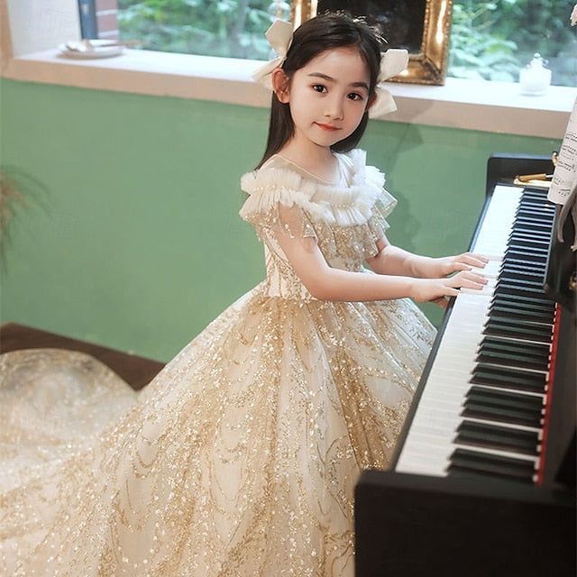 Girls' Kid's Girl Princess Dress Flower