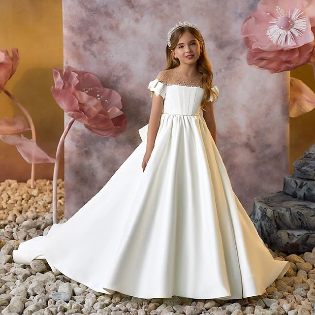 First Dress Flower Girl Communion Girls' Party