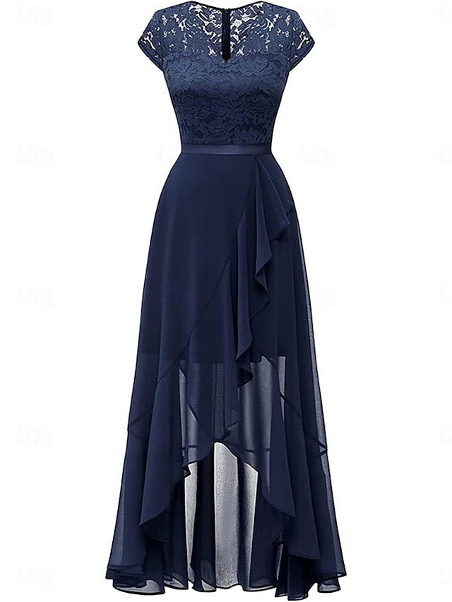 Women's Maxi Dress Lace Dress Cocktail Dress Wedding Guest