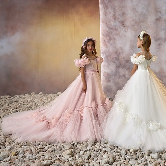 First Flower Girl Communion Party Girls' Dress