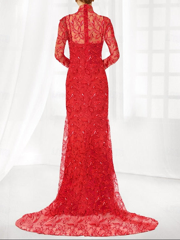 Elegant Sheath Mother / Dress of Bride Column Simple the