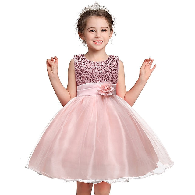 Dress Girls' Girl Party Wedding Flower