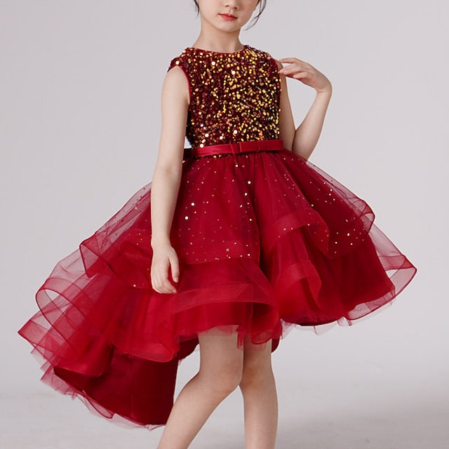Dress Princess Party Girl Girls' Flower