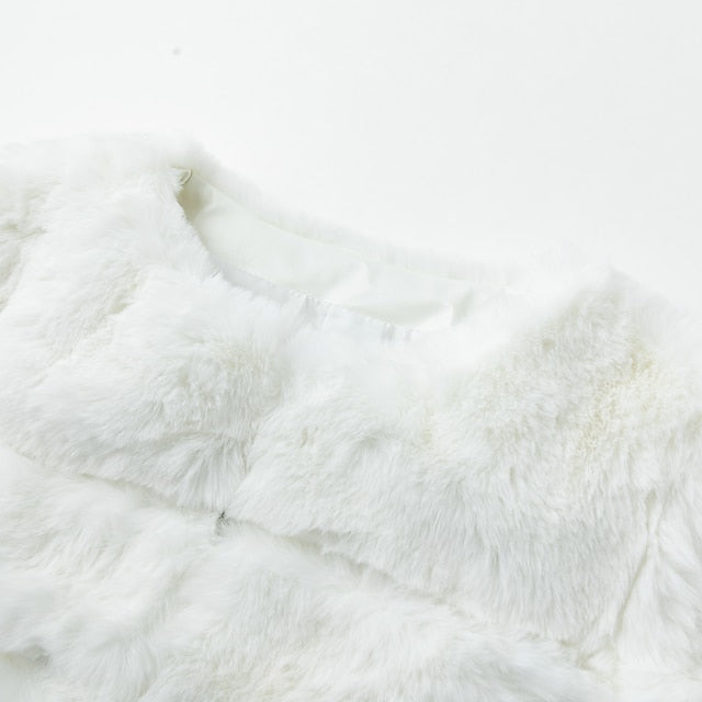 Fur Women's Active Street Elegant Coat Comfortable Faux