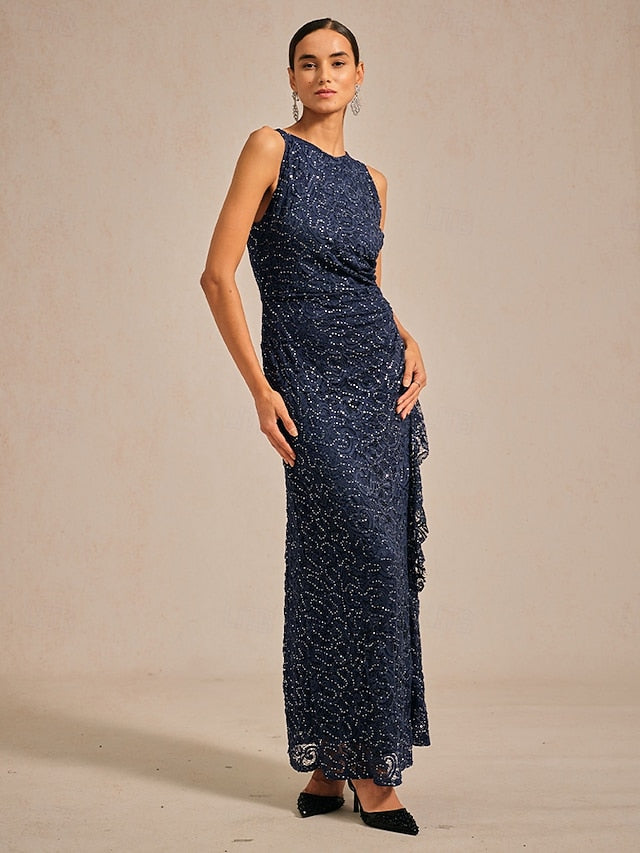 Women's Sequins Maxi Dress Sheath Dress Elegant Party
