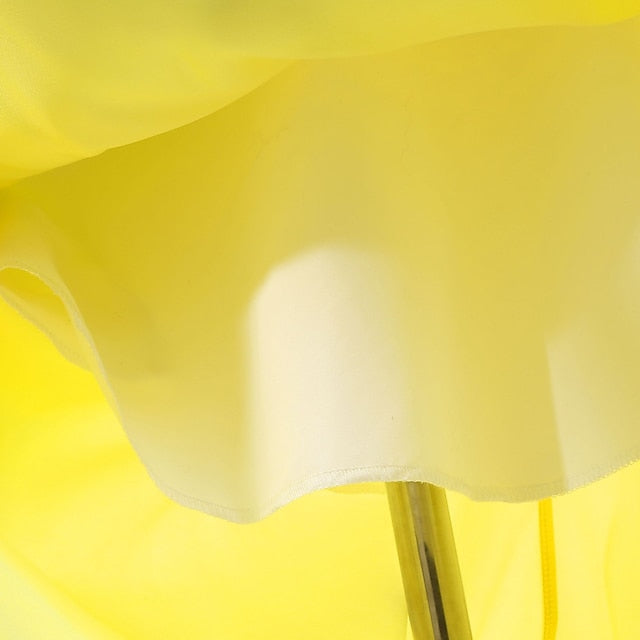 Tiana Bell Princess Theme Tinker Girl Dress Flower Fairytale