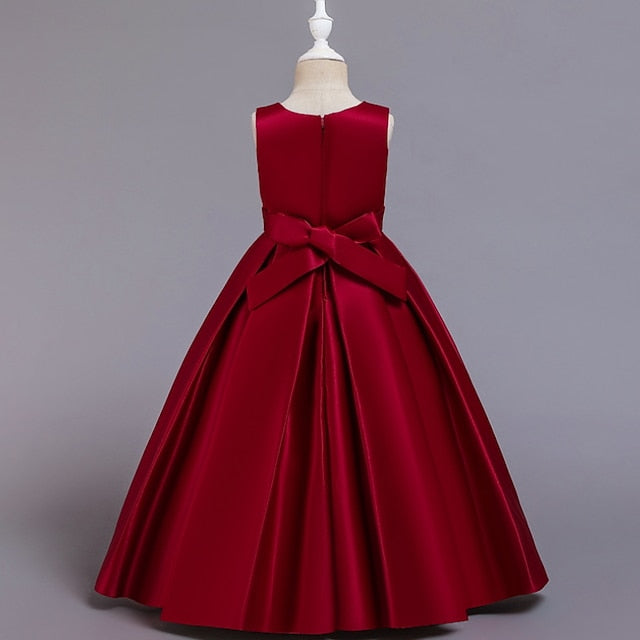 Wedding Girls' Girl Dress Flower Party