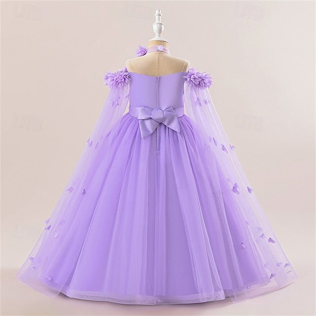 Girls' Flower Girl Dress Kid's Princess