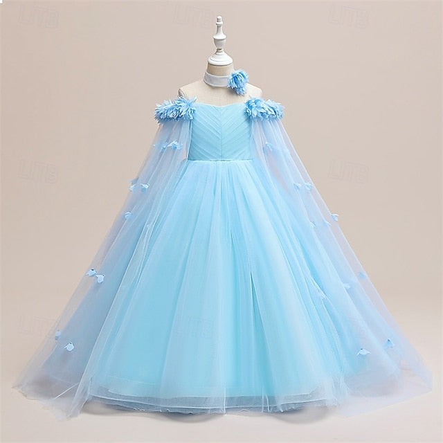 Girls' Flower Girl Dress Kid's Princess