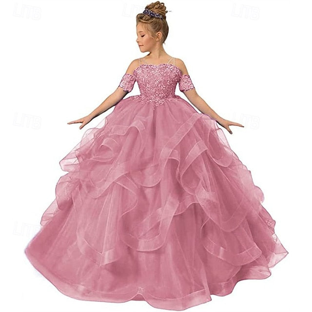 Flower Kid's Princess Girls' Girl Dress