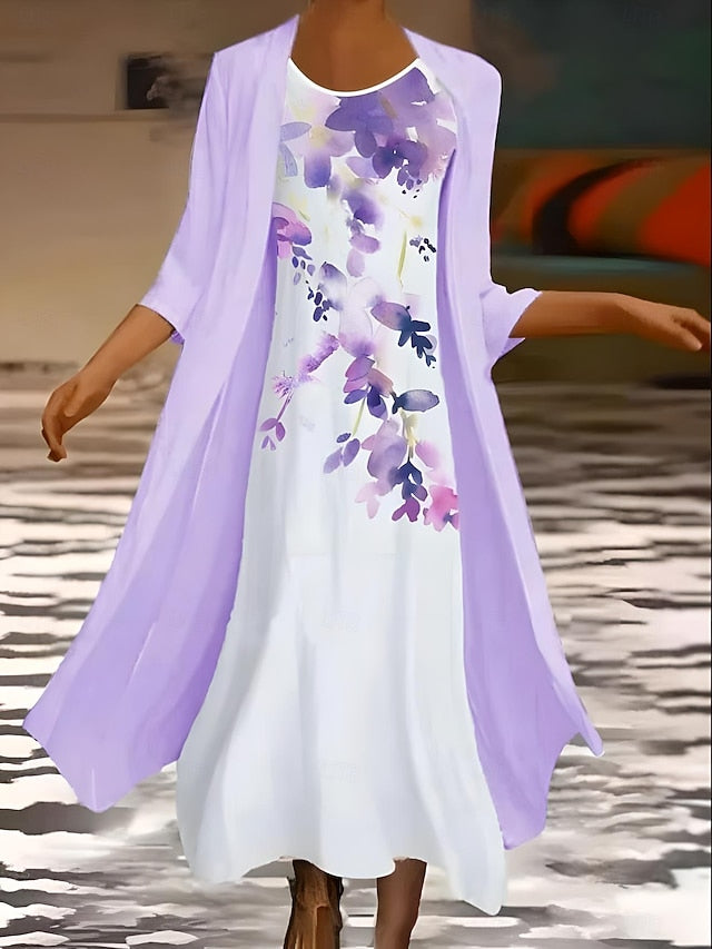 Women's Graduation Dress Maxi Dress Dress Set Summer Dress