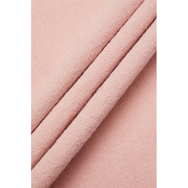 Women's Blue Black White Summer Spring Midi Dress Faux