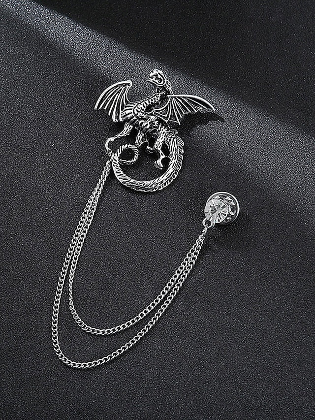 Pin Brooch Lapel with Deer Men's Christmas