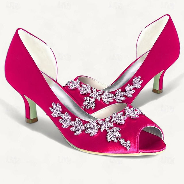 Wedding Bling Women's Bridal Sparkling Shoes