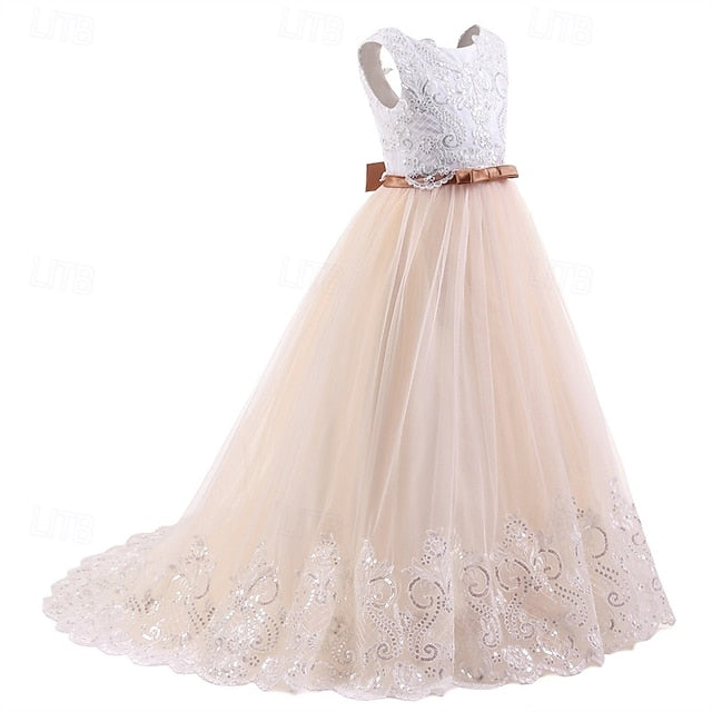 Kid's Flower Princess Dress Girl Girls'