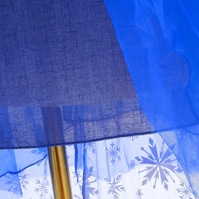 Theme Girl Princess Dress Fairytale Elsa Party Flower Frozen