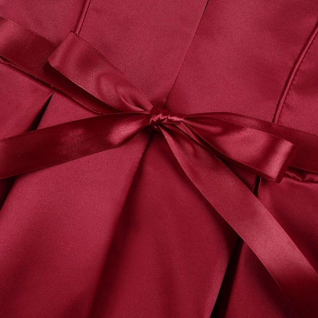 Sleeveless Formal Party Dress Girls' Kids Color Solid