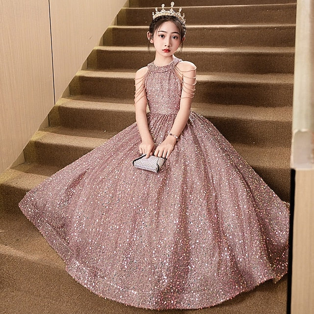 Kid's Princess Dress Girl Girls' Flower