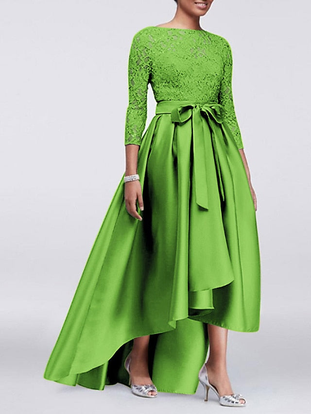 Size Elegant Bride Guest Mother Plus Dress the Wedding of A-Line