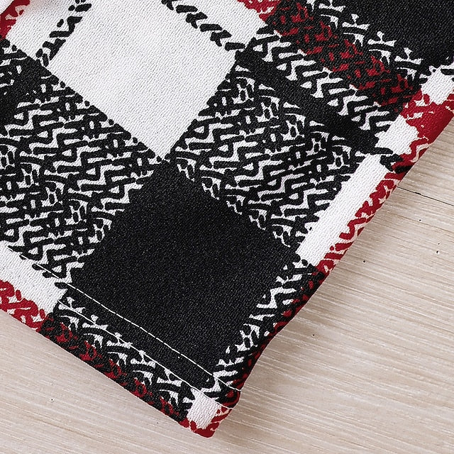 Dress Pieces Girls' Color Long Kids Set Suits 2 Block