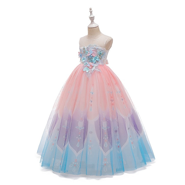 Party Girl Kids Girls' Dress Flower