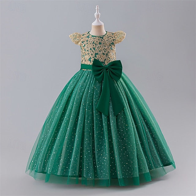 Girl Princess Flower Dress Kid's Girls'