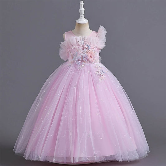 Girl Flower Dress Kid's Princess Girls'