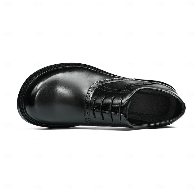 Genuine Leather First Shoes- Layer Oxford Men's