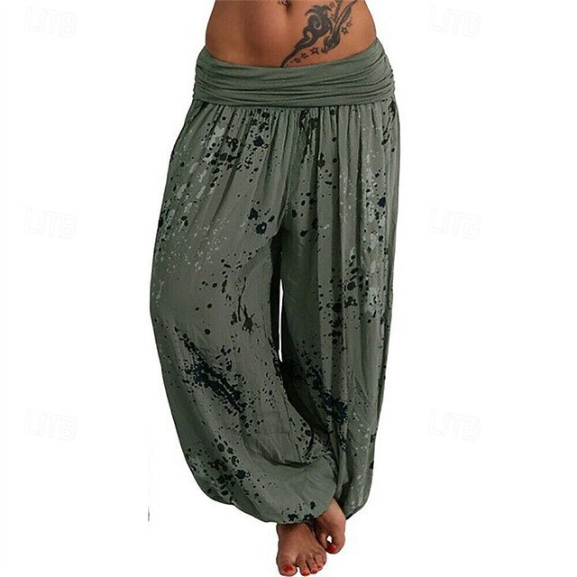 Women's Pants Trousers Palazzo Pants Fashion Boho Full