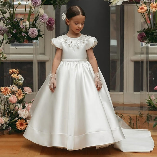 Party Girl Girls' Communion Flower First Dress